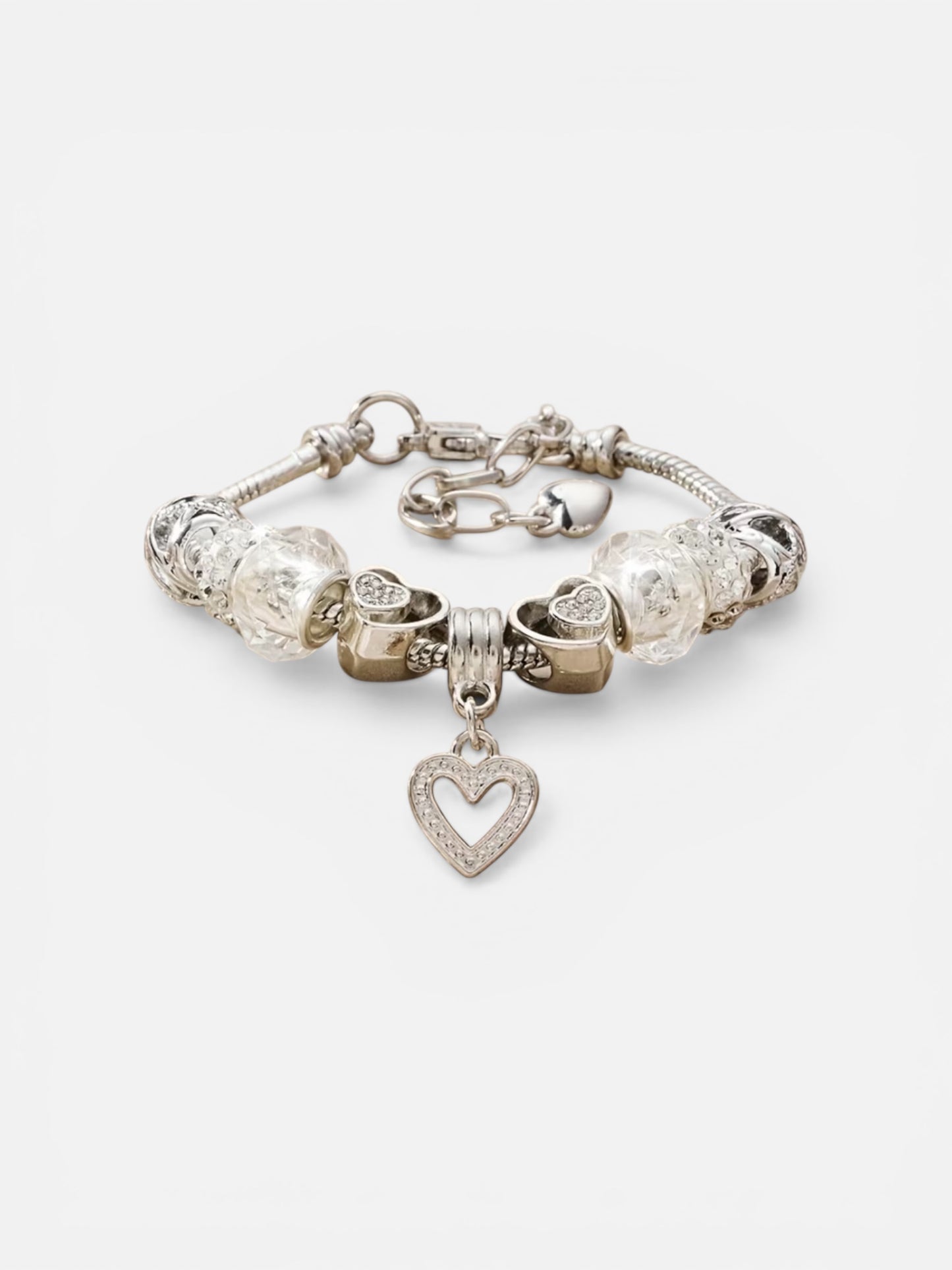 Vintage inspired charm style bracelet