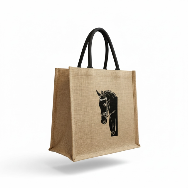 Equestrian Luxe Large Tote Bag